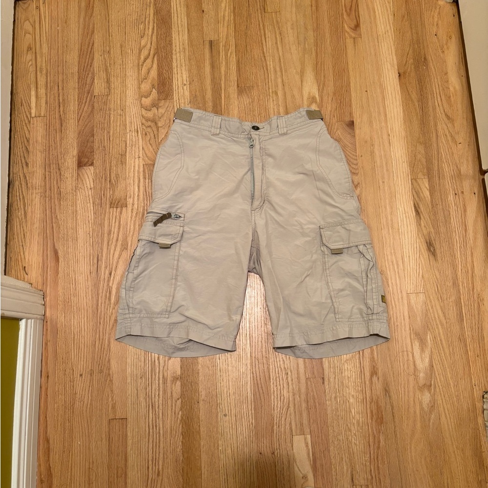 Beige Cargo Shorts 30”